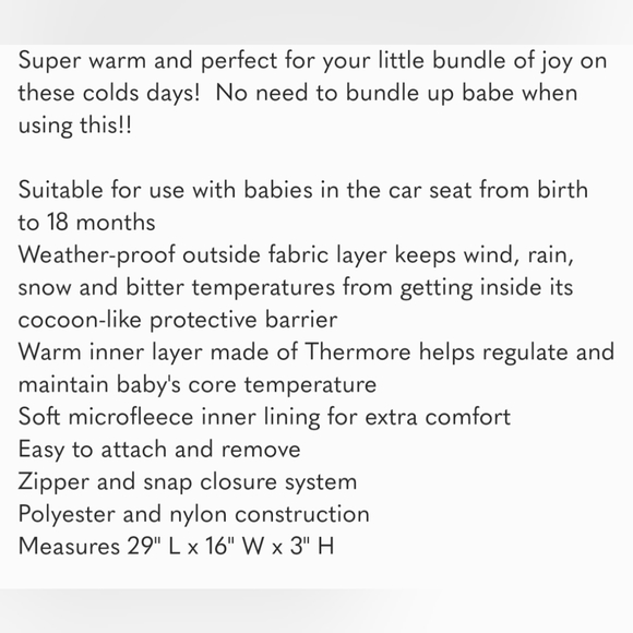 Peg Perego Igloo Car Seat Cover - Picture 5 of 5